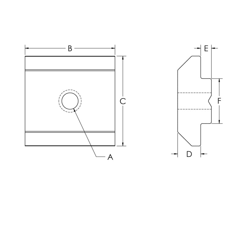 Image of Standard Self Aligning Tnuts