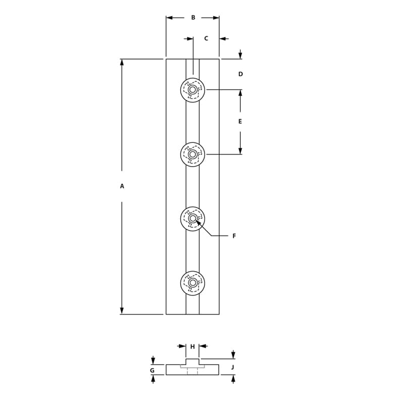 Image of Draw-Deluxe Replacement Pads Keyed Long