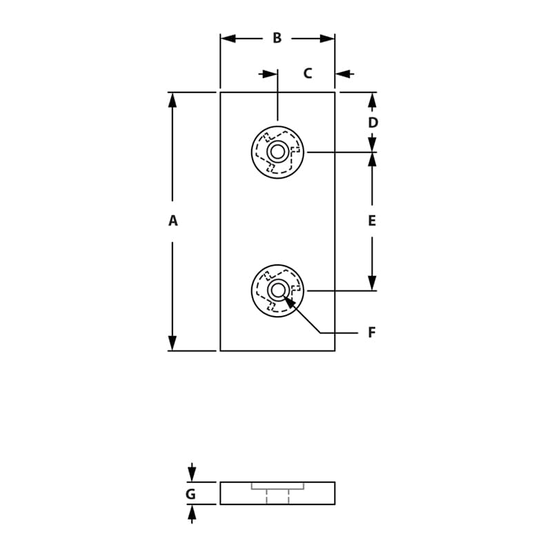 Image of Draw-Deluxe Replacement Pads Flat Short