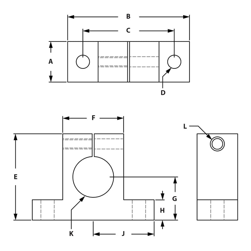 Drawing of Draw-Horizontal Quick Clamp