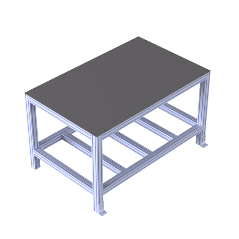 Stable Working System Stable Work Bench | TSLOTS by Bonnell Aluminum