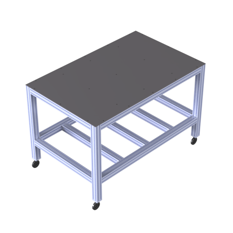 Moveable Work Bench | TSLOTS by Bonnell Aluminum