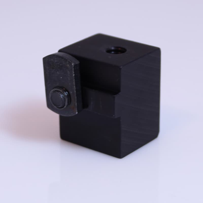 Image of Panel Mount Block Black
