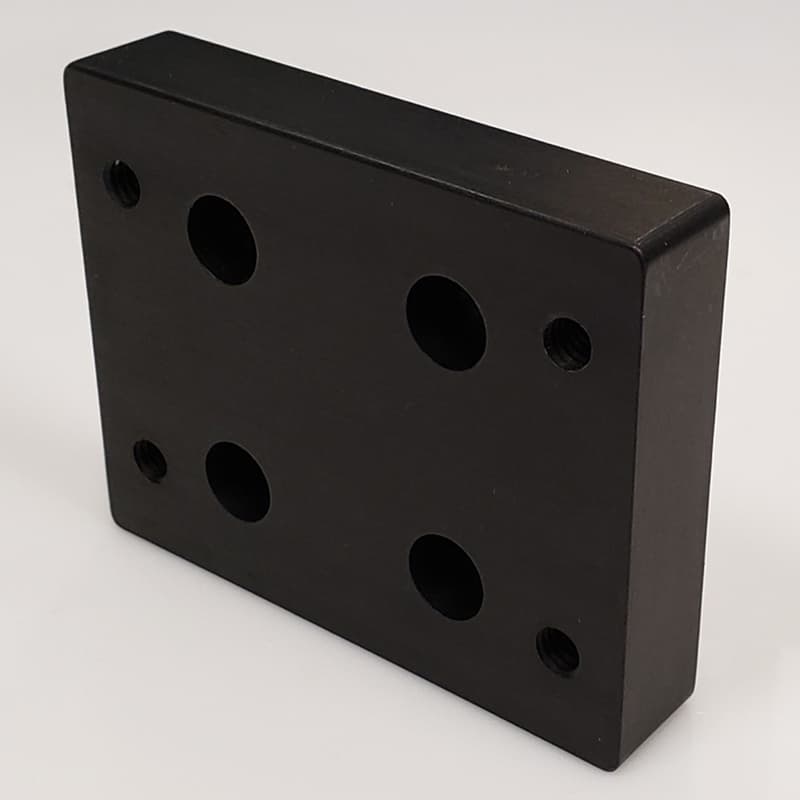 Image of Flange Mount Base Plate Style 1 Black