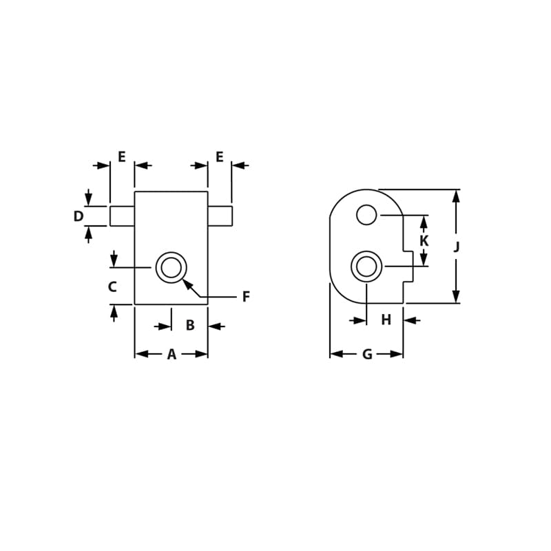 Image of Draw-Lift Off Hinge